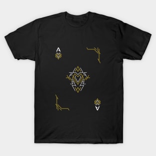 Ace Cards Geometry Style T-Shirt